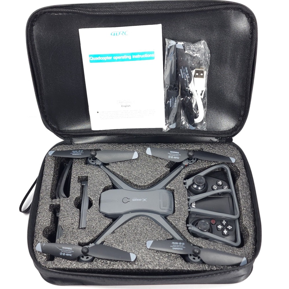 4Drc Mini Wise-X 4D-V14 Quadcopter Drone Portable RC‎ Quadcopter, New Open Box.
